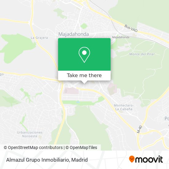 Almazul Grupo Inmobiliario map