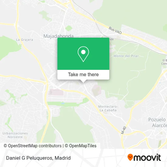 Daniel G Peluqueros map