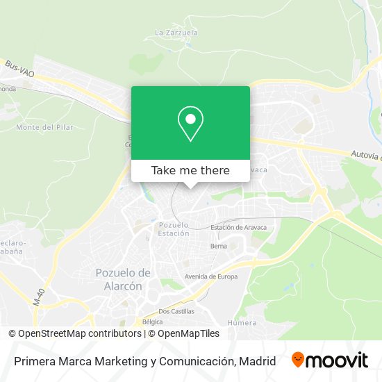 Primera Marca Marketing y Comunicación map