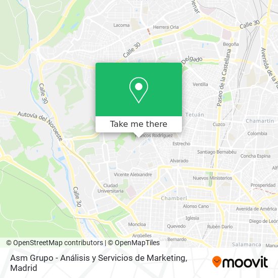 Asm Grupo - Análisis y Servicios de Marketing map