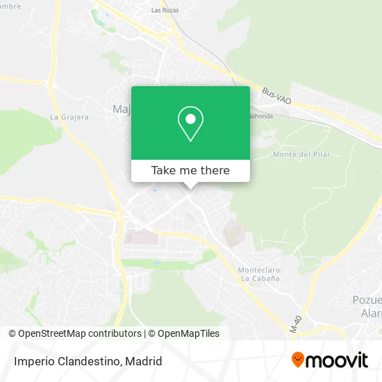 Imperio Clandestino map