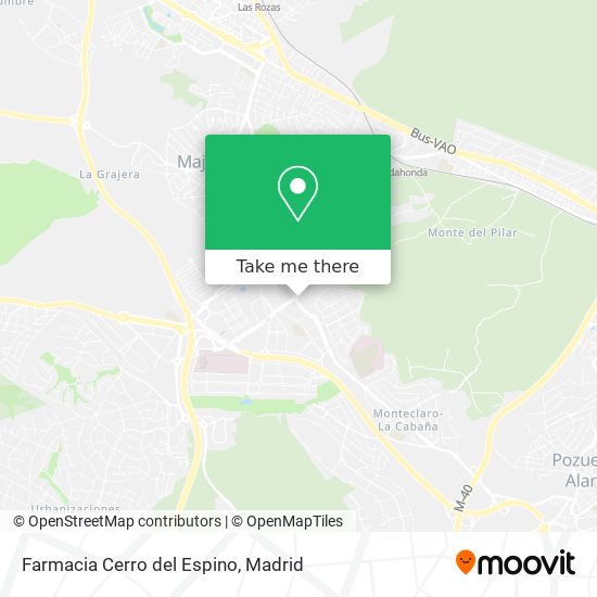 Farmacia Cerro del Espino map