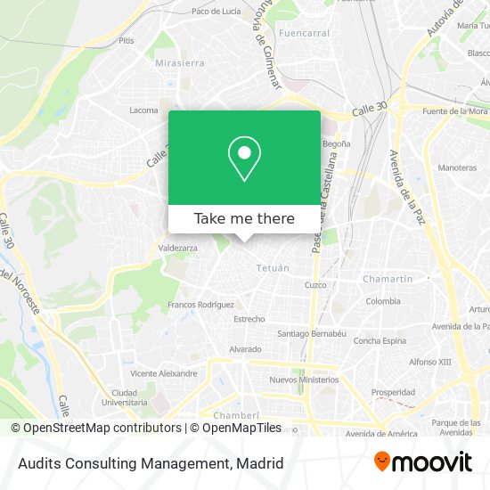 Audits Consulting Management map