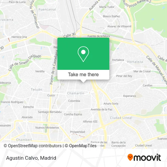 mapa Agustin Calvo