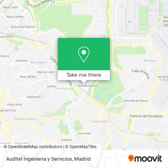 Auditel Ingenieria y Servicios map