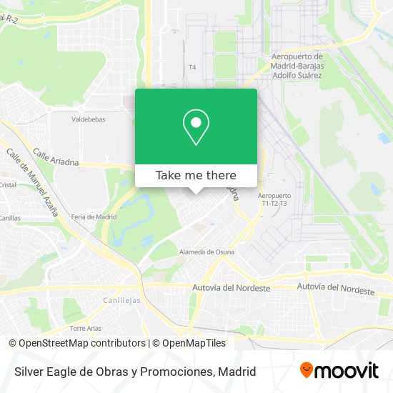 Silver Eagle de Obras y Promociones map