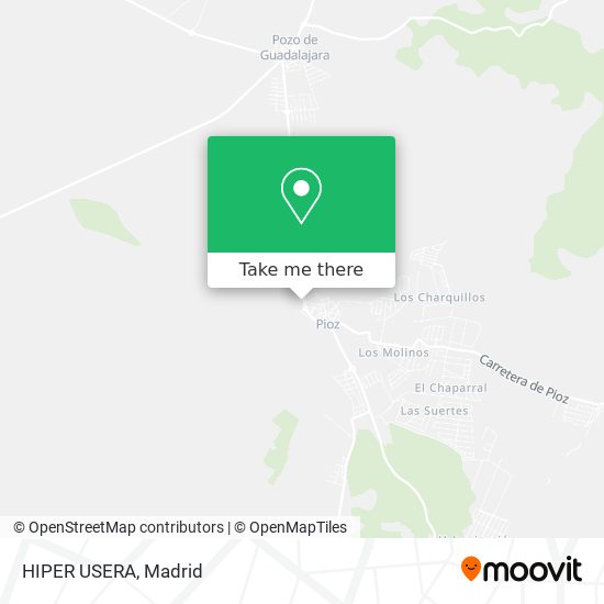 HIPER USERA map