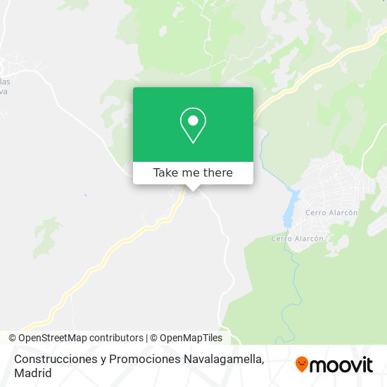 Construcciones y Promociones Navalagamella map