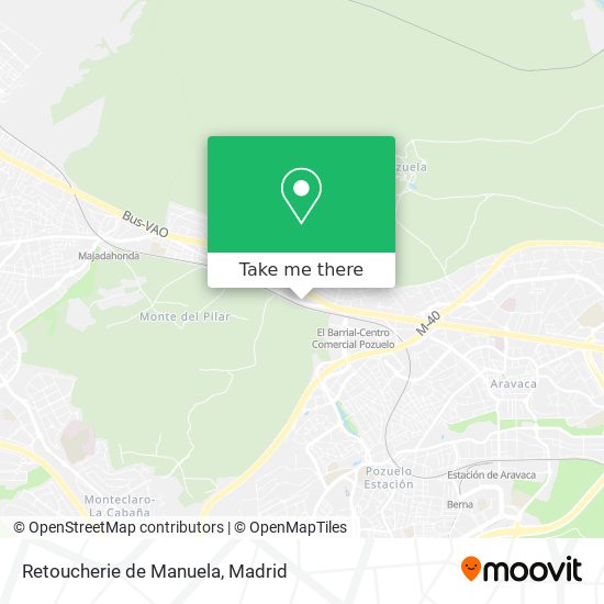 mapa Retoucherie de Manuela