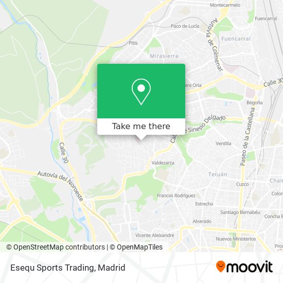 Esequ Sports Trading map