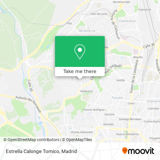 Estrella Calonge Tomico map