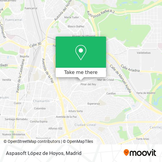 Aspasoft López de Hoyos map