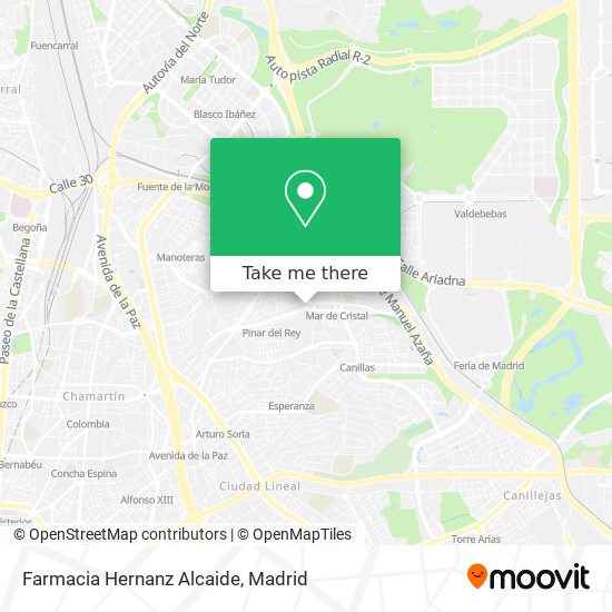 Farmacia Hernanz Alcaide map