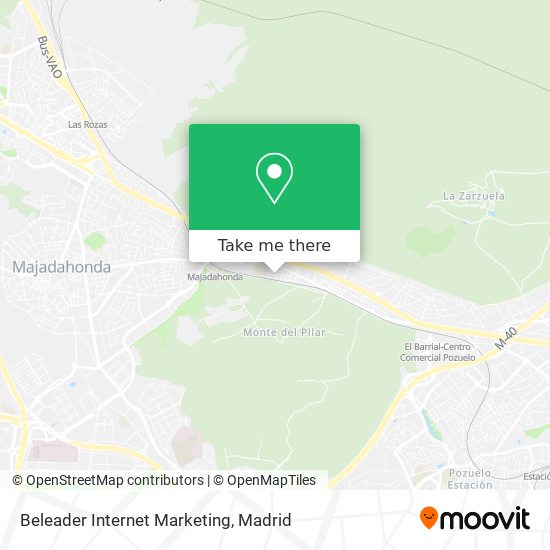 mapa Beleader Internet Marketing