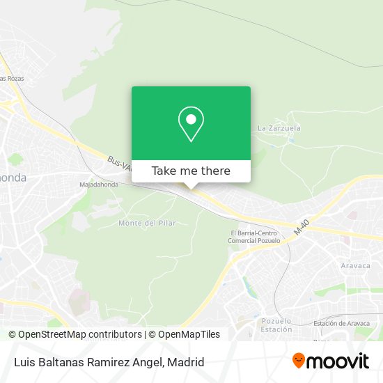 Luis Baltanas Ramirez Angel map