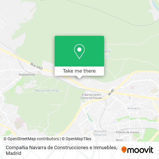 Compañia Navarra de Construcciones e Inmuebles map