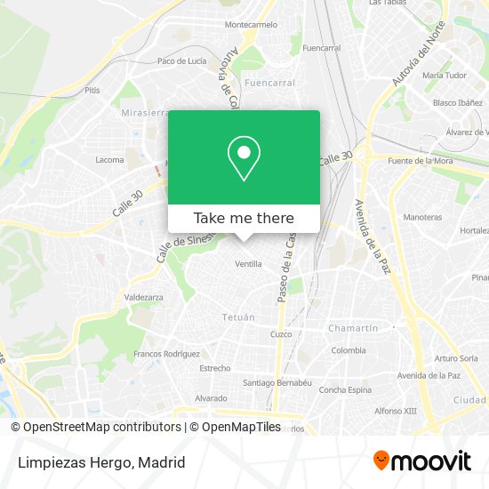 mapa Limpiezas Hergo