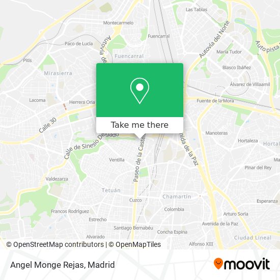 Angel Monge Rejas map