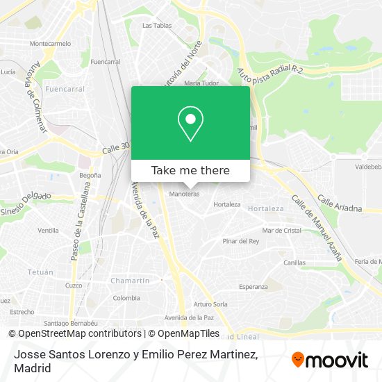 Josse Santos Lorenzo y Emilio Perez Martinez map