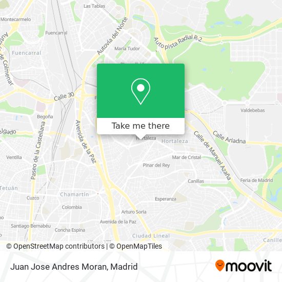 Juan Jose Andres Moran map