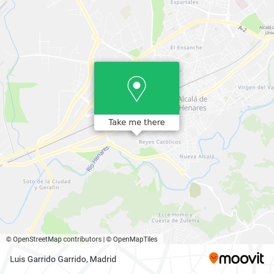 Luis Garrido Garrido map