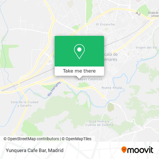 mapa Yunquera Cafe Bar