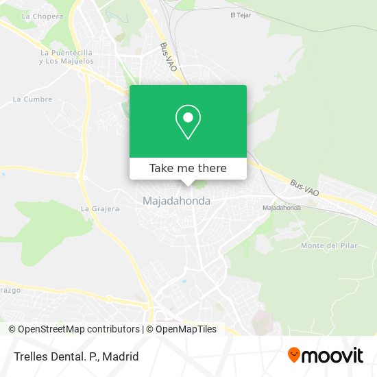 Trelles Dental. P. map