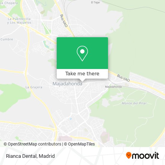 mapa Rianca Dental