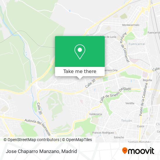 mapa Jose Chaparro Manzano