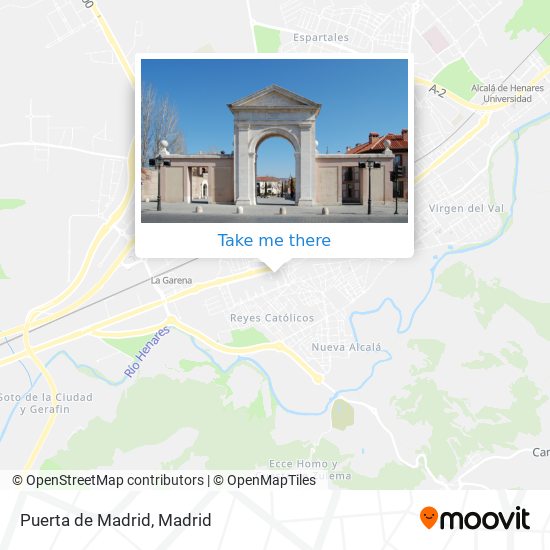 Puerta de Madrid map