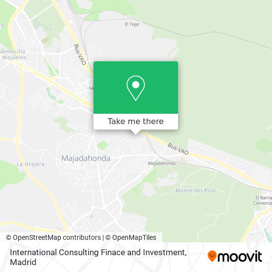 International Consulting Finace and Investment map