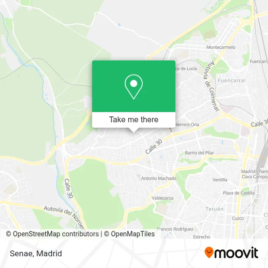 Senae map