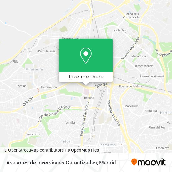 Asesores de Inversiones Garantizadas map