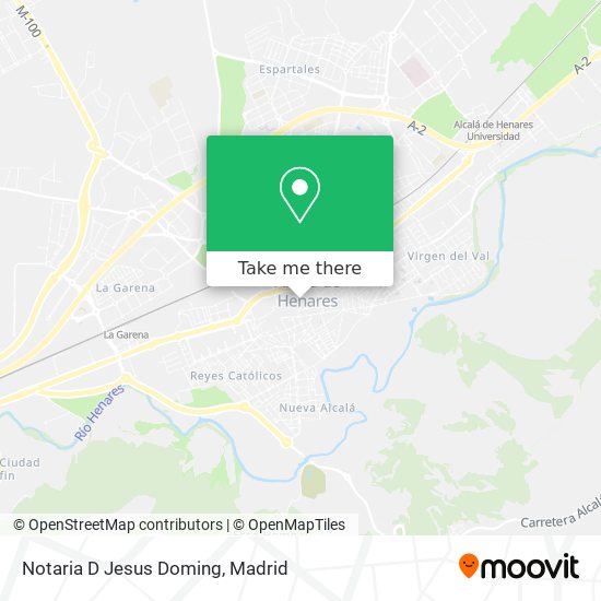 mapa Notaria D Jesus Doming