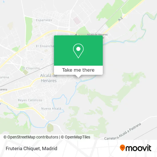 Fruteria Chiquet map