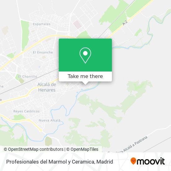 Profesionales del Marmol y Ceramica map