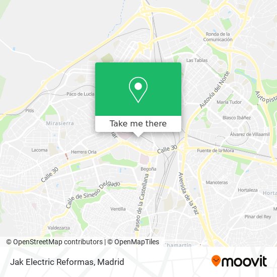 Jak Electric Reformas map