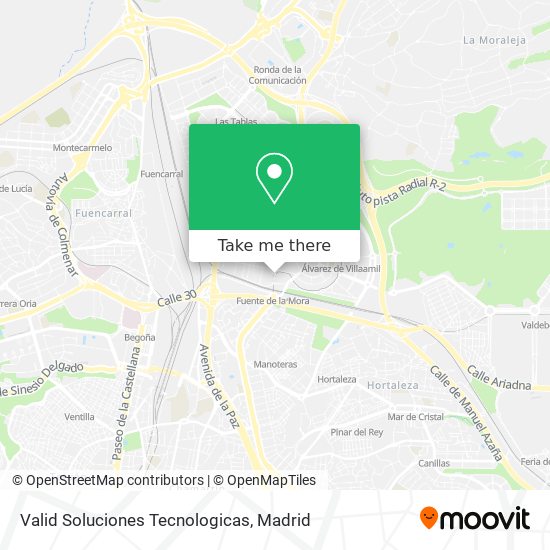 Valid Soluciones Tecnologicas map