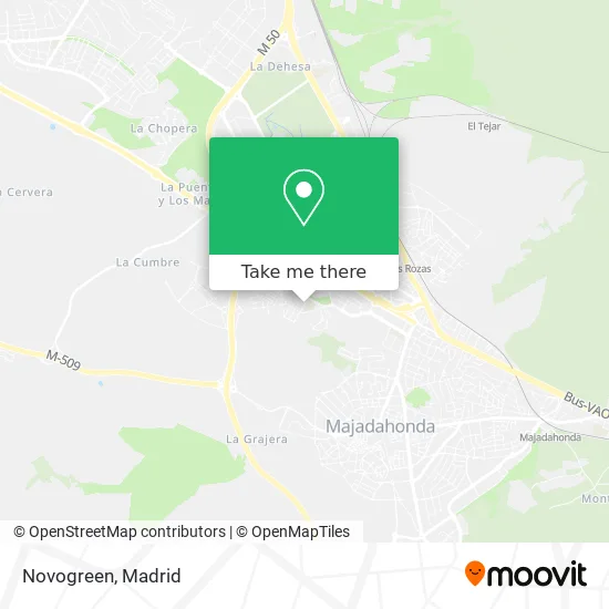 Novogreen map