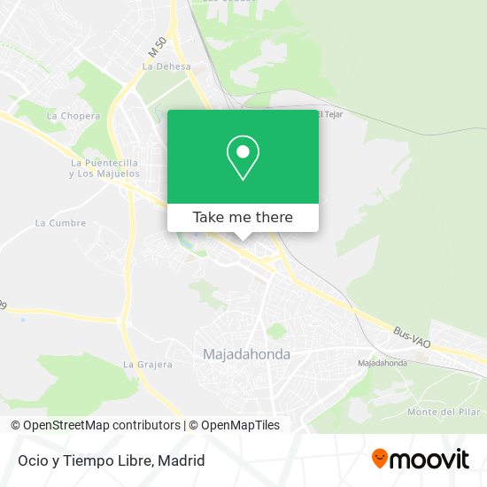 mapa Ocio y Tiempo Libre