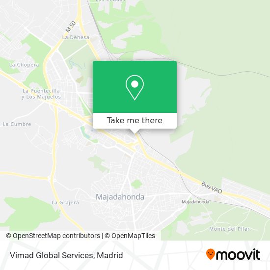 Vimad Global Services map