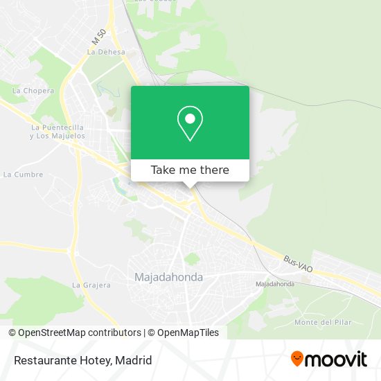 mapa Restaurante Hotey