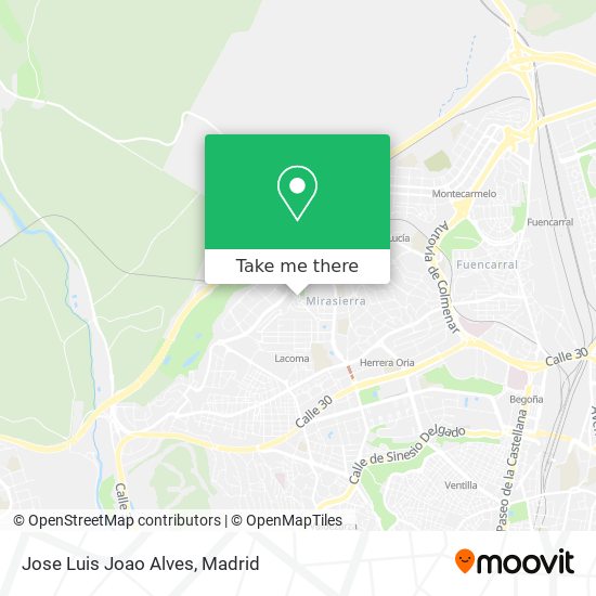 Jose Luis Joao Alves map