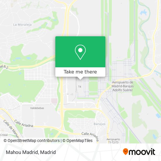 Mahou Madrid map