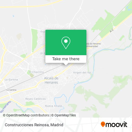 mapa Construcciones Reinosa