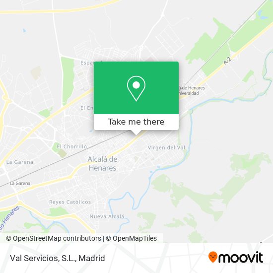 Val Servicios, S.L. map