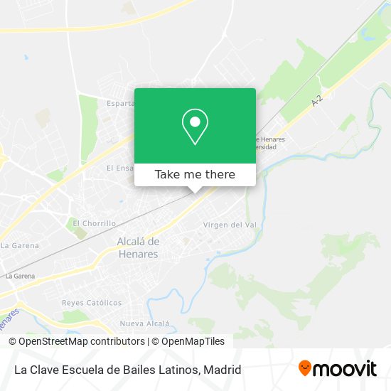 La Clave Escuela de Bailes Latinos map