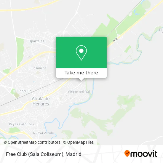 Free Club (Sala Coliseum) map