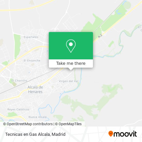Tecnicas en Gas Alcala map