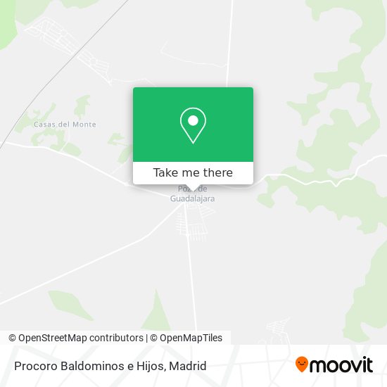 Procoro Baldominos e Hijos map